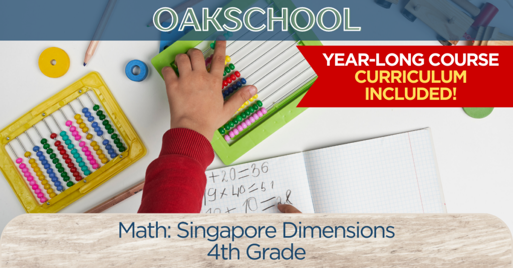 4th Grade Math: Singapore Dimensions (Quarters 1-4) - Sage Oak Charter ...